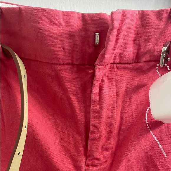 Banana Republic High Waist Pink Shorts with Belt - Picture 4 of 7